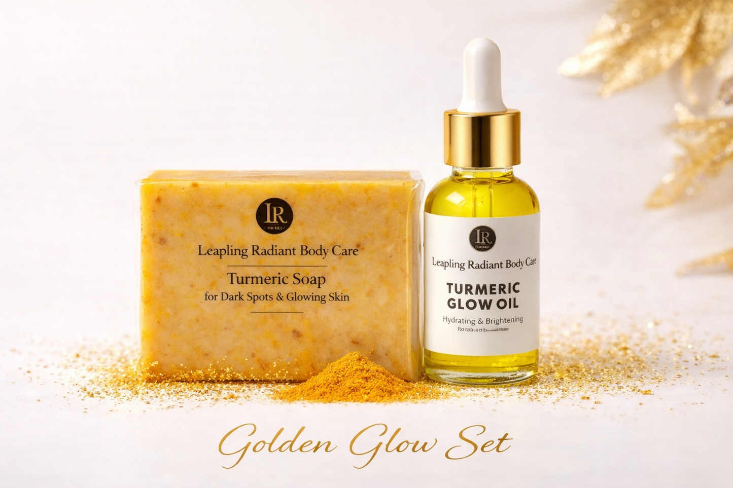 Golden Glow Set (Soap & Oil)
